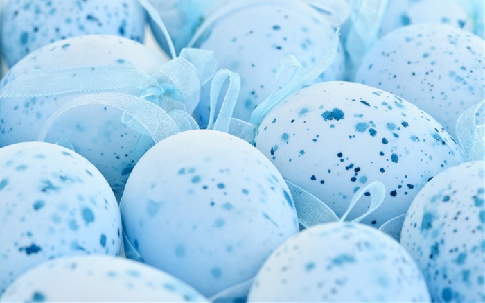 Easter, blue eggs, speck Wallpapers Pictures Photos Images