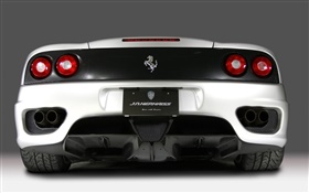 Ferrari F430 supercar ass close-up HD wallpaper
