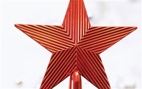 Five-pointed star, Christmas decoration HD wallpaper