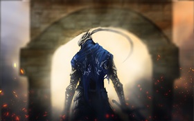 Gate, knight, design art HD wallpaper