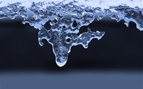 Ice close-up HD wallpaper