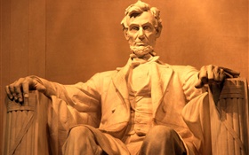 Lincoln Statue HD wallpaper