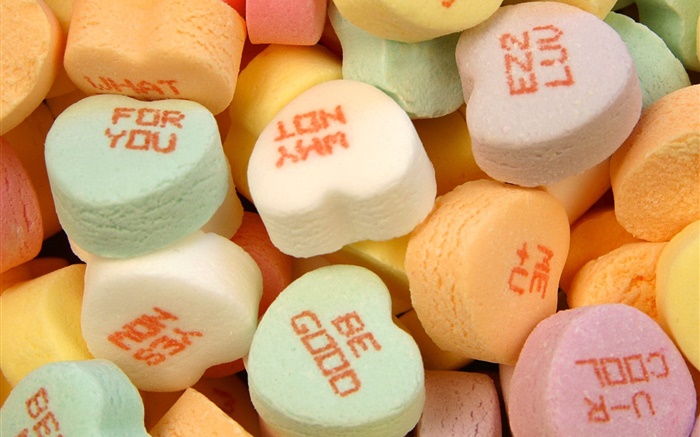 Love hearts candy Wallpapers Pictures Photos Images