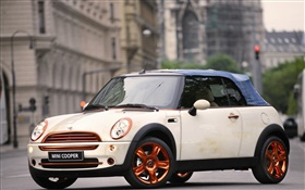 MINI Cooper white car