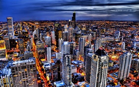 Night city, beautiful lights