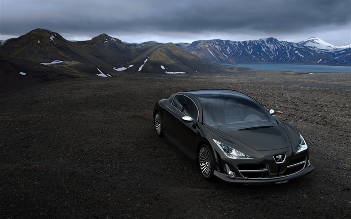 Peugeot 908 RC black car Wallpapers Pictures Photos Images