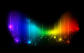 Rainbow background, colors, abstract pictures HD wallpaper