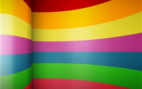 Rainbow road, abstract pictures HD wallpaper