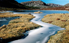 River, mountains, Australia HD wallpaper