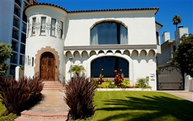 Small villa HD wallpaper