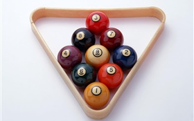 Snooker balls HD wallpaper