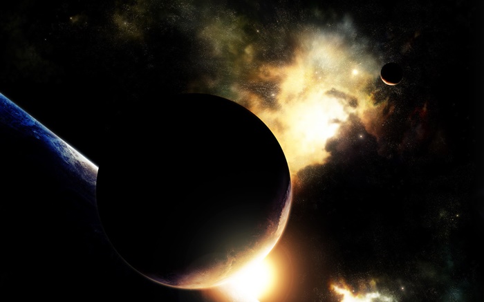 Space, planets, stars, beautiful Wallpapers Pictures Photos Images