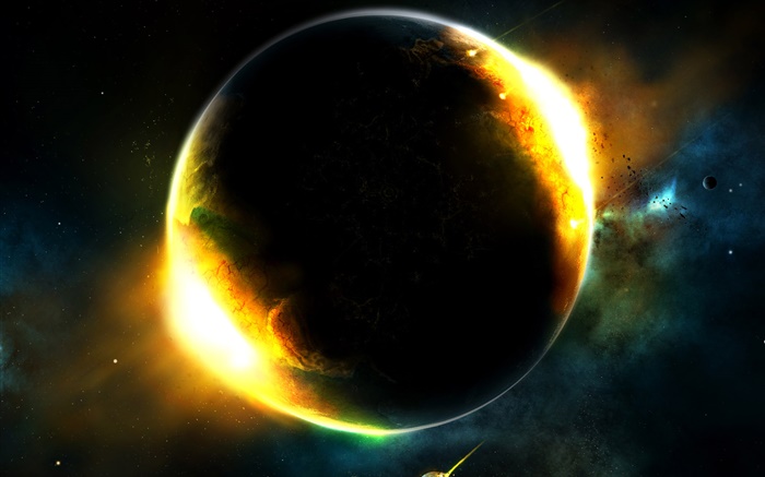 The planet is about to explode strike Wallpapers Pictures Photos Images