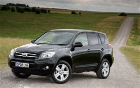 Toyota RAV4 D-CAT black SUV car HD wallpaper