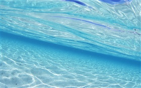 Underwater to see the sea, Maldives HD wallpaper