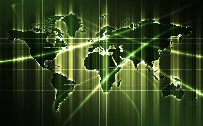 World maps, green style, creative pictures Wallpapers Pictures Photos Images