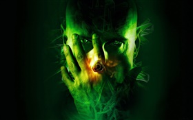 Command and Conquer, man face, ring HD wallpaper