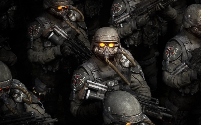 Killzone, soldier look up Wallpapers Pictures Photos Images