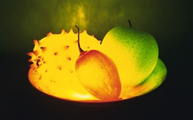 Light fruit, cucumis metuliferus, tree tomato, apple HD wallpaper