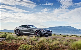 Mercedes-Benz GT black supercar HD wallpaper