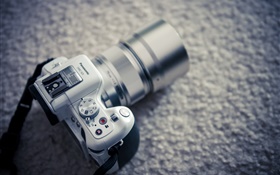 Panasonic white digital camera HD wallpaper