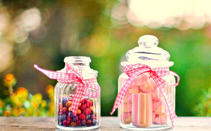 Sweet food, candy, jars Wallpapers Pictures Photos Images