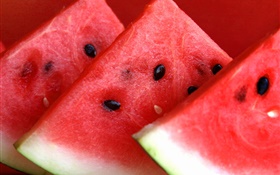 Tasty watermelon slices HD wallpaper