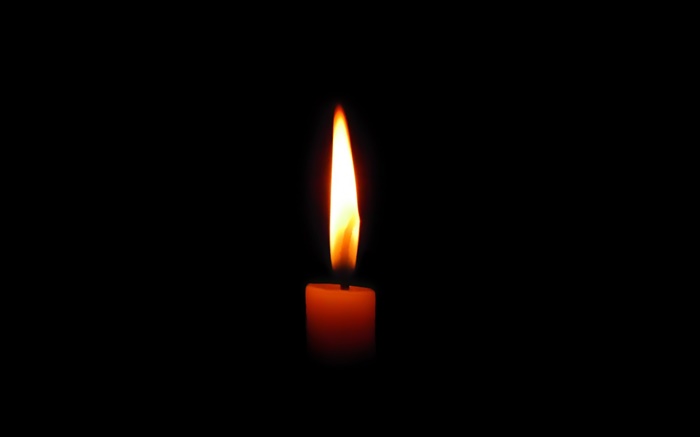 Candle in the dark, fire, flame Wallpapers Pictures Photos Images
