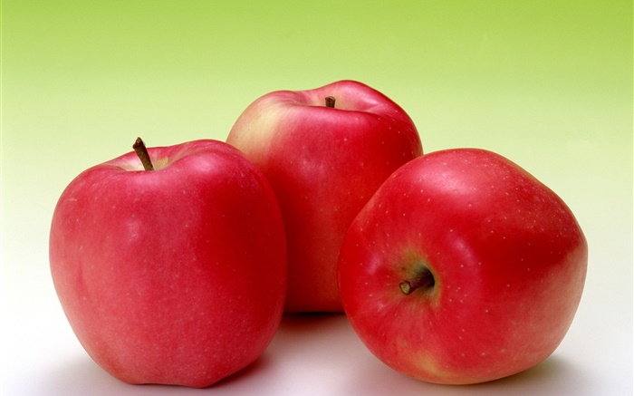 Fruits macro photography, red apples Wallpapers Pictures Photos Images