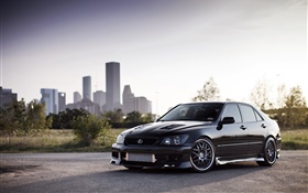 Lexus IS200 black car