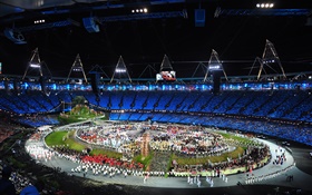 London 2012 Olympics opening ceremony HD wallpaper