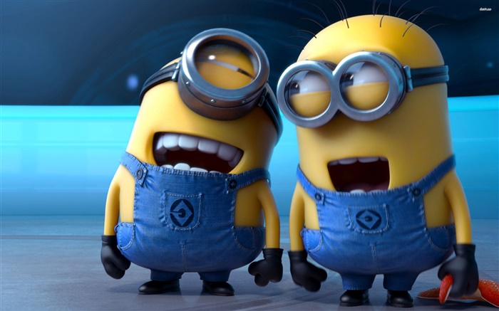 Minions, happy guys Wallpapers Pictures Photos Images