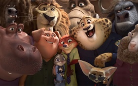 Zootopia, cartoon movie HD wallpaper