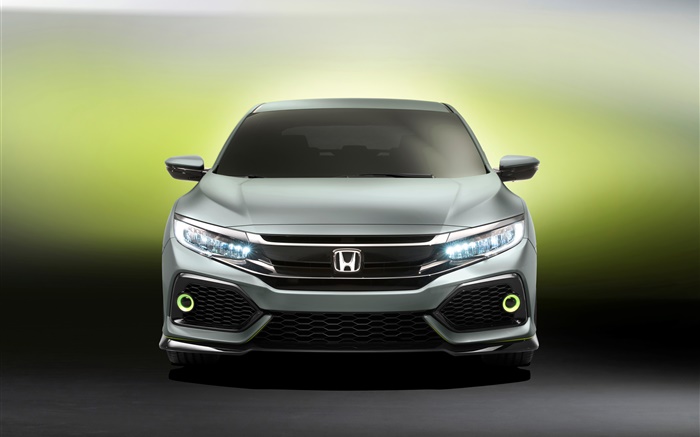 Honda Civic Hatchback car front view Wallpapers Pictures Photos Images