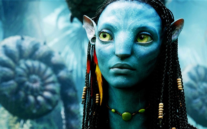 Avatar, blue skin girl Wallpapers Pictures Photos Images