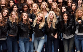 Beautiful girls, stars HD wallpaper