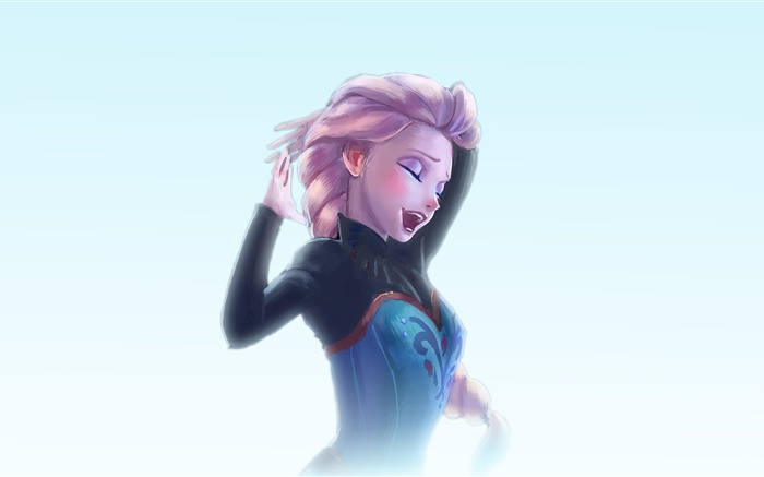 Elsa, Frozen, art drawing Wallpapers Pictures Photos Images