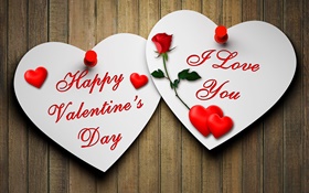 Happy Valentines Day, I Love You HD wallpaper