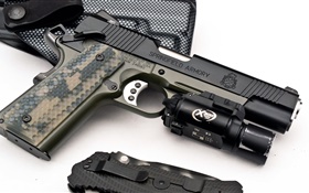 M1911 gun, Armory, USA HD wallpaper