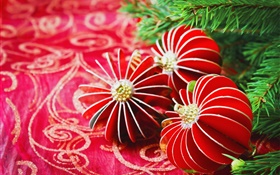 Christmas, decoration, toys, twigs