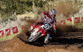 Honda motorcycle race
