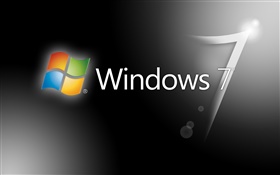 Windows 7 gray background HD wallpaper