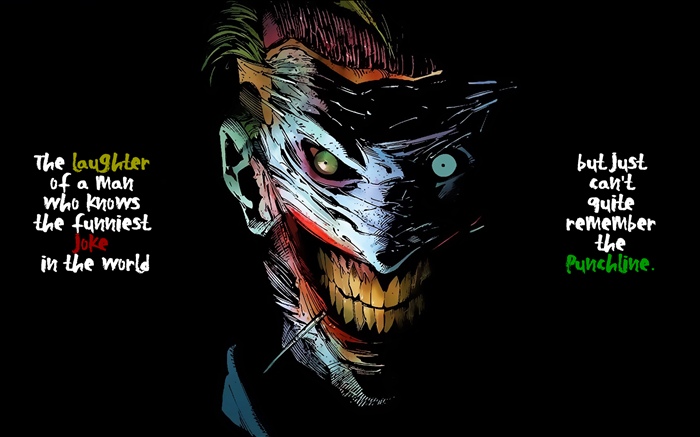 Joke, man, black background, art pictures Wallpapers Pictures Photos Images