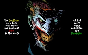 Joke, man, black background, art pictures HD wallpaper