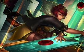 Transistor, SuperGiant Games, blue eyes girl HD wallpaper
