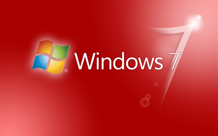 Windows 7 red abstract background Wallpapers Pictures Photos Images