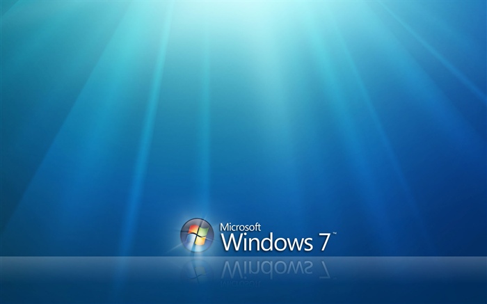 Windows 7 under blue sky Wallpapers Pictures Photos Images