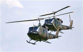 AB-212 transport helicopter