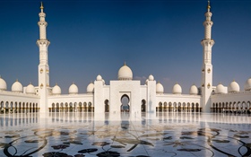 Abu Dhabi, Sheikh Zayed Grand mosque, UAE
