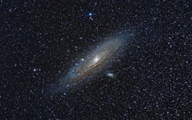 Andromeda Galaxy, space HD wallpaper